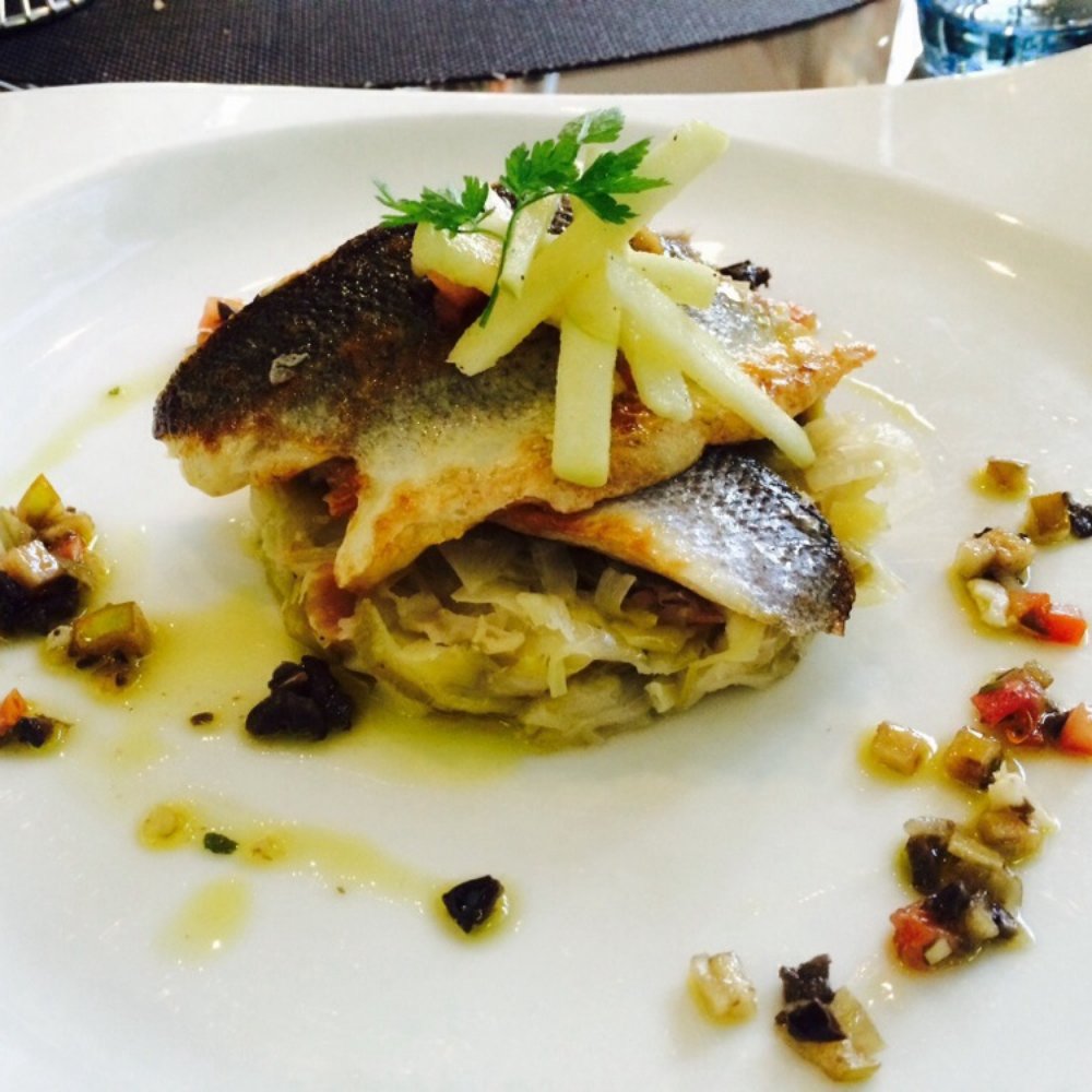 South West - Sea bass with leeks. - French Southwest Near Me - Toulouse, 31