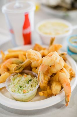 Photo of Brown's Seabrook Lobster Pound - Seabrook, NH, US. Fried shrimp