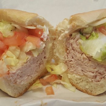 Dicara's Deli - Cold Turkey sub with Provolone, lettuce and tomato. - Delis Near Me - Reading, Massachusetts