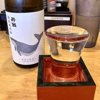 Izakaya Tenkichi - Suigei Tokubetsu Junmai. "Drunken Whale". Named after a Kochi warlord, Yodo Yamauchi, who loved eating and drinking! - Japanese Near Me - Honolulu, Hawaii Izakaya Tenkichi - Suigei Tokubetsu Junmai. "Drunken Whale". Named after a Kochi warlord, Yodo Yamauchi, who loved eating and drinking! - Japanese Near Me - Honolulu, Hawaii