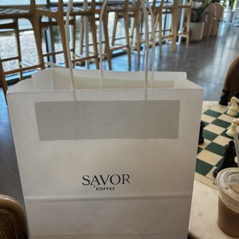 Savor Coffee - Savor shopping tote! - Coffee & Tea Near Me - Las Vegas, Nevada