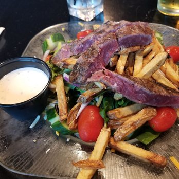 The Coliseum - Pittsburgh steak salad...was just ok...no flavor to the steak.  Not worth the money. - Sports Bars Near Me - Camp Hill, Pennsylvania