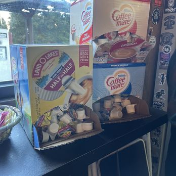 Rock Store - Mmm creamer options - Burgers Near Me - Cornell, California
