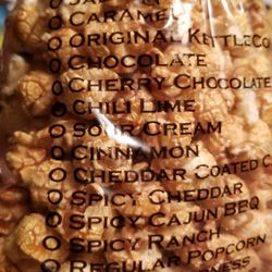 KETTLE CORN NYC - Flavors