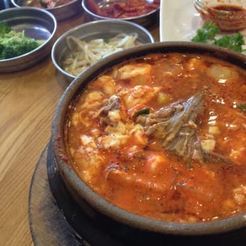Spoon - Beef soondobu...something a bit off about the taste - Korean Near Me - Berkeley, California