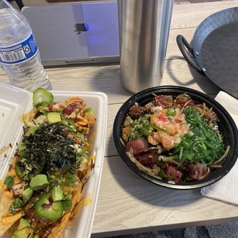 The Poke Shack & Grill - Ahi Poke Nachos, The Hawaiian Bowl - Hawaiian Near Me - Spring Valley, Nevada The Poke Shack & Grill - Ahi Poke Nachos, The Hawaiian Bowl - Hawaiian Near Me - Spring Valley, Nevada