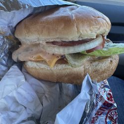 Wendy's - Krabby Patty Kollab burger not too shabby!