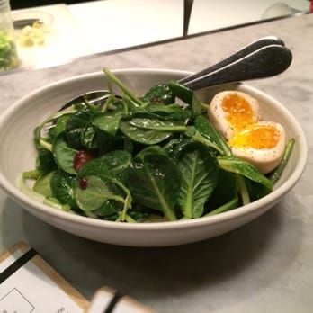 Joule - Tatsoi salad- love the tatsoi but the egg was a little salty - Korean Near Me - Seattle, Washington Joule - Tatsoi salad- love the tatsoi but the egg was a little salty - Korean Near Me - Seattle, Washington