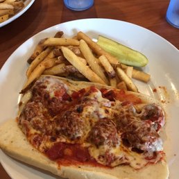 Meatball parmigiana