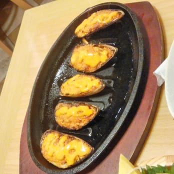 Ikko Sushi - Flaming mussel - Sushi Bars Near Me - Silver Spring, Maryland