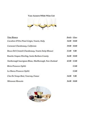Menu photo 7 Vaso Azzurro Ristorante Mountain View, CA Menu photo 7 Vaso Azzurro Ristorante Mountain View, CA