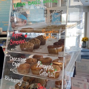 Common Roots - Vegan baked good pastry case - Cafes Near Me - Rye, New Hampshire