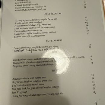 Le Hangar - Menu - French Near Me - Paris, 75 Le Hangar - Menu - French Near Me - Paris, 75