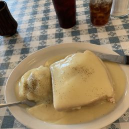 Hot turkey sandwich