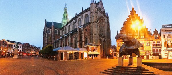 The St. Bavo Church in Haarlem by null