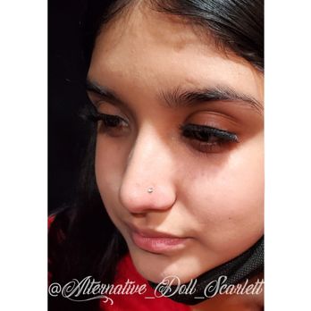 3D Studio Art - Low nostril piercing - Piercing Near Me - Santa Ana, California