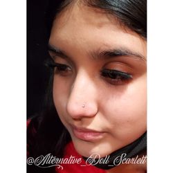 3D Studio Art - Low nostril piercing
