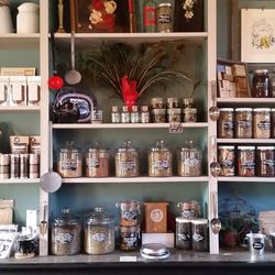 Paris Apothecary - Bulk dried herbs and blended teas available in shop.