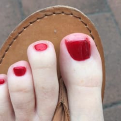 HK Nails - The finished product - what a mess.