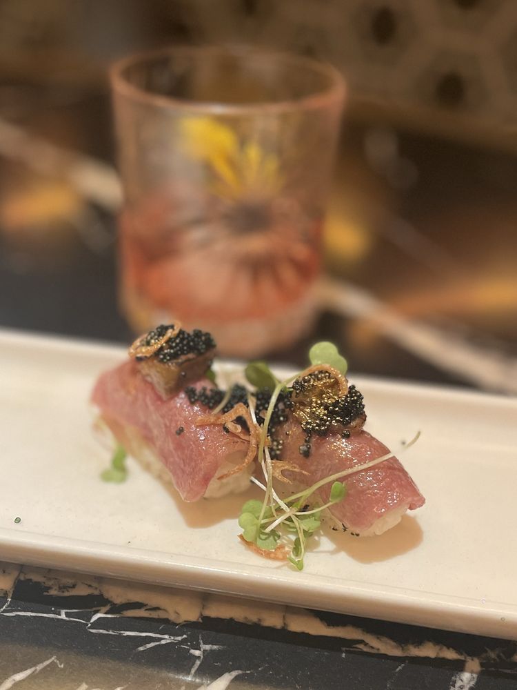 Flame sushi