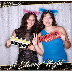 Vegas Photo Booths - A fun school dance designed print