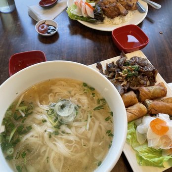 Pho Recipe - 5 26. Five Spice Chicken & Egg Roll with Rice and 32. BBQ Pork & Egg Roll with Vermicelli - Vietnamese Near Me - San Francisco, California Pho Recipe - 5 26. Five Spice Chicken & Egg Roll with Rice and 32. BBQ Pork & Egg Roll with Vermicelli - Vietnamese Near Me - San Francisco, California