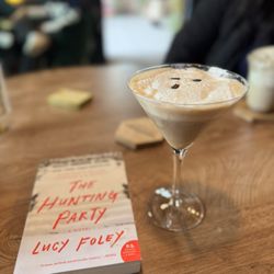 The Wandering Page - Espresso martini and my pre-loved book grab