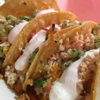 Tamale Shak - Chicken tacos with pico and sour cream - Mexican Near Me - Gulfport, Mississippi Tamale Shak - Chicken tacos with pico and sour cream - Mexican Near Me - Gulfport, Mississippi