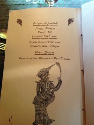 Menu photo 1 Wooden Hut Geneva, GE