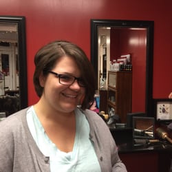 Fells Point Salon - Love be this look we started off long and curly to have an edgy fun and flirty cut! Woo hoo!