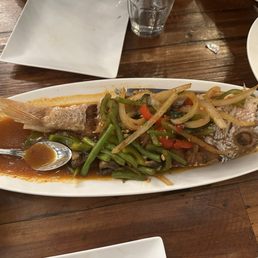 Basil Whole red snapper Basil Whole red snapper
