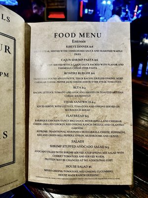 Menu photo 2 The Bonfire Paradise, NV