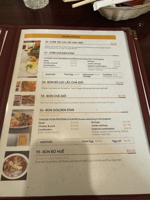 Menu photo 3 Pho Golden Star Falls Church, VA Menu photo 3 Pho Golden Star Falls Church, VA
