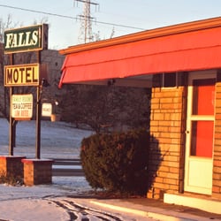Falls Motel - Falls Motel at sunrise January 2016