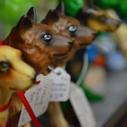The Icecube Tray - Icecube's Izzy is continuously refreshing her kids' toy booth. Oh yeah, and she likes dogs.