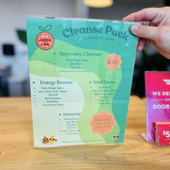 Juice Lab - Menu - Juice Bars & Smoothies Near Me - Greenville, South Carolina