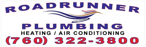 Roadrunner Plumbing Logo