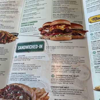 Quaker Steak & Lube - Menu - Lube-normous steakburgers, Sandwiched-In - American Near Me - Clearwater, Florida