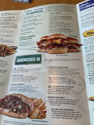 Menu photo 4 Quaker Steak & Lube Clearwater, FL