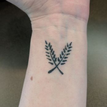 Gold Rush Studio - Wheat designed by Greg! - Tattoo Near Me Gold Rush Studio - Wheat designed by Greg! - Tattoo Near Me