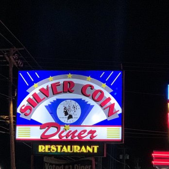 Silver Coin Diner - The silver coin diner sign - Diners Near Me - Hammonton, New Jersey