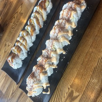 Zushi - Two orders of mega rolls - Sushi Bars Near Me - Wasilla, Alaska Zushi - Two orders of mega rolls - Sushi Bars Near Me - Wasilla, Alaska