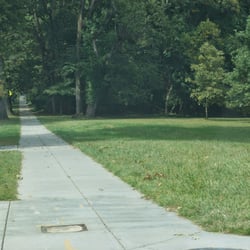 Washington Hebrew Congregation - Walkway next to the center where I learned to skip in kindergarten! :)
