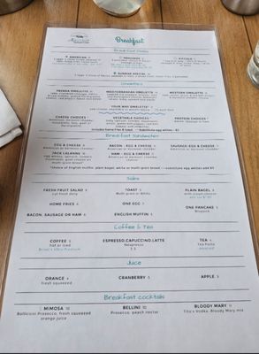 Menu photo 1 Maria's Seaside Cafe Westerly, RI