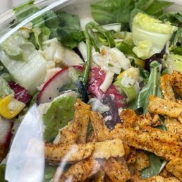 Bug in salad Bug in salad