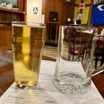 Harrington's Bar and Grill - Irish Pub - The frosted mug is $4 more but is also a big SEVEN oz larger - Pubs Near Me - San Francisco, California