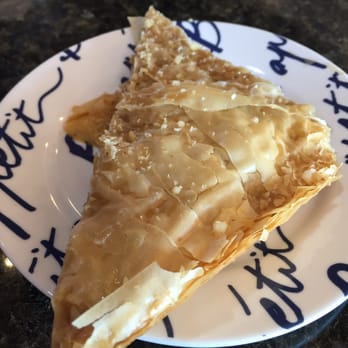 Flavory Bistro - The walnut baklava goes perfect with their coffee - Mediterranean Near Me - Ankeny, Iowa Flavory Bistro - The walnut baklava goes perfect with their coffee - Mediterranean Near Me - Ankeny, Iowa