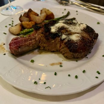 Delaney's Bistro - 45-day dry-aged bone-in ribeye - Seafood Near Me - St Simons Island, Georgia