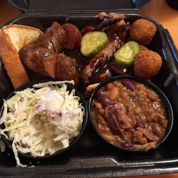 Cockeye Bbq - 2 Meat Dinner - Brisket and Sausage - American Near Me - Warren, Ohio