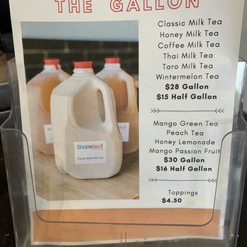 Sharetea - Bubble Tea Near Me - Carrollton, Texas